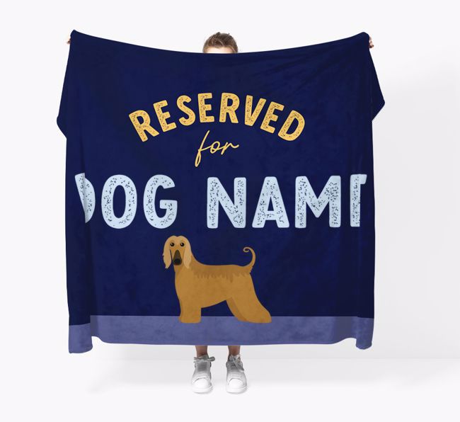 Reserved For: Personalised {breedFullName} Throw Blanket